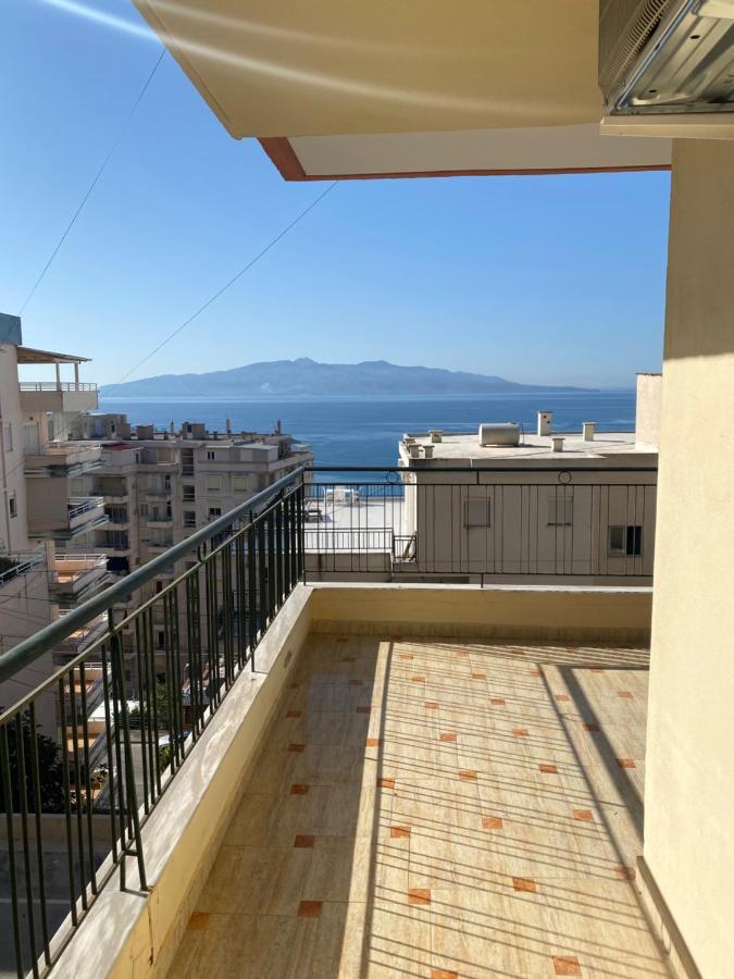 Colorful Sea View Apartment Sarande Exterior photo